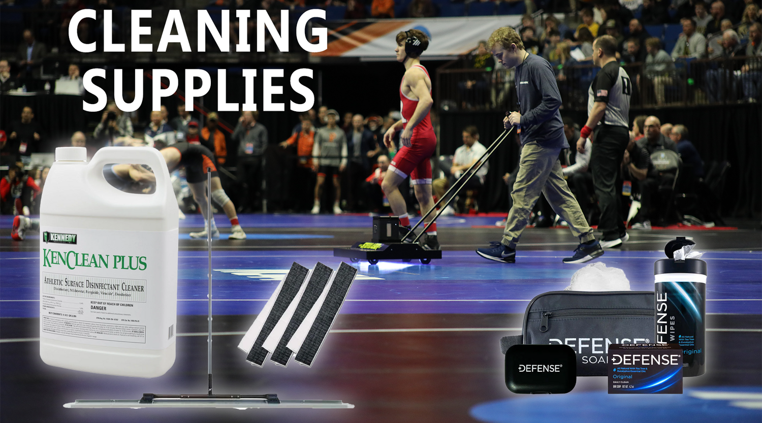 Time to Restock and Upgrade: Essential Cleaning Gear for Your Wrestling Room