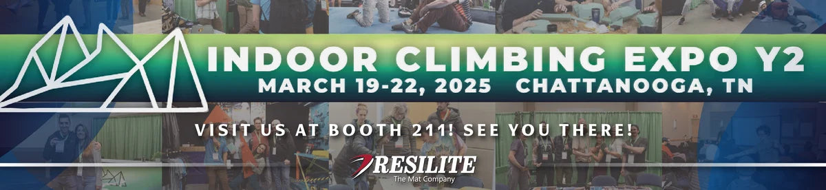 See Resilite at the Indoor Climbing Expo 2025 in Chattanooga, TN!