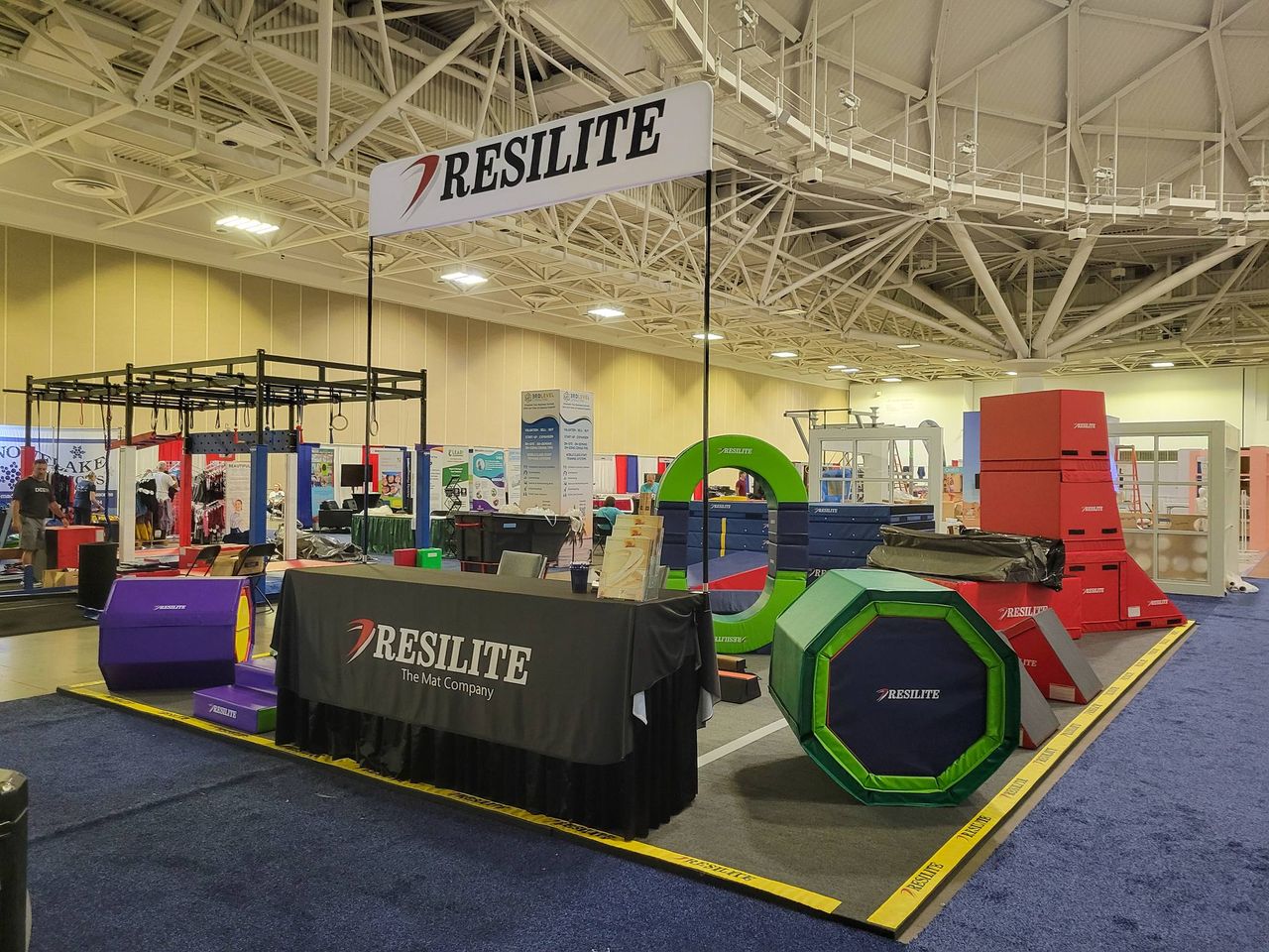 Resilite at the USA Gymnastics National Congress: Showcasing Premier Ninja and Gymnastics Mats and Equipment