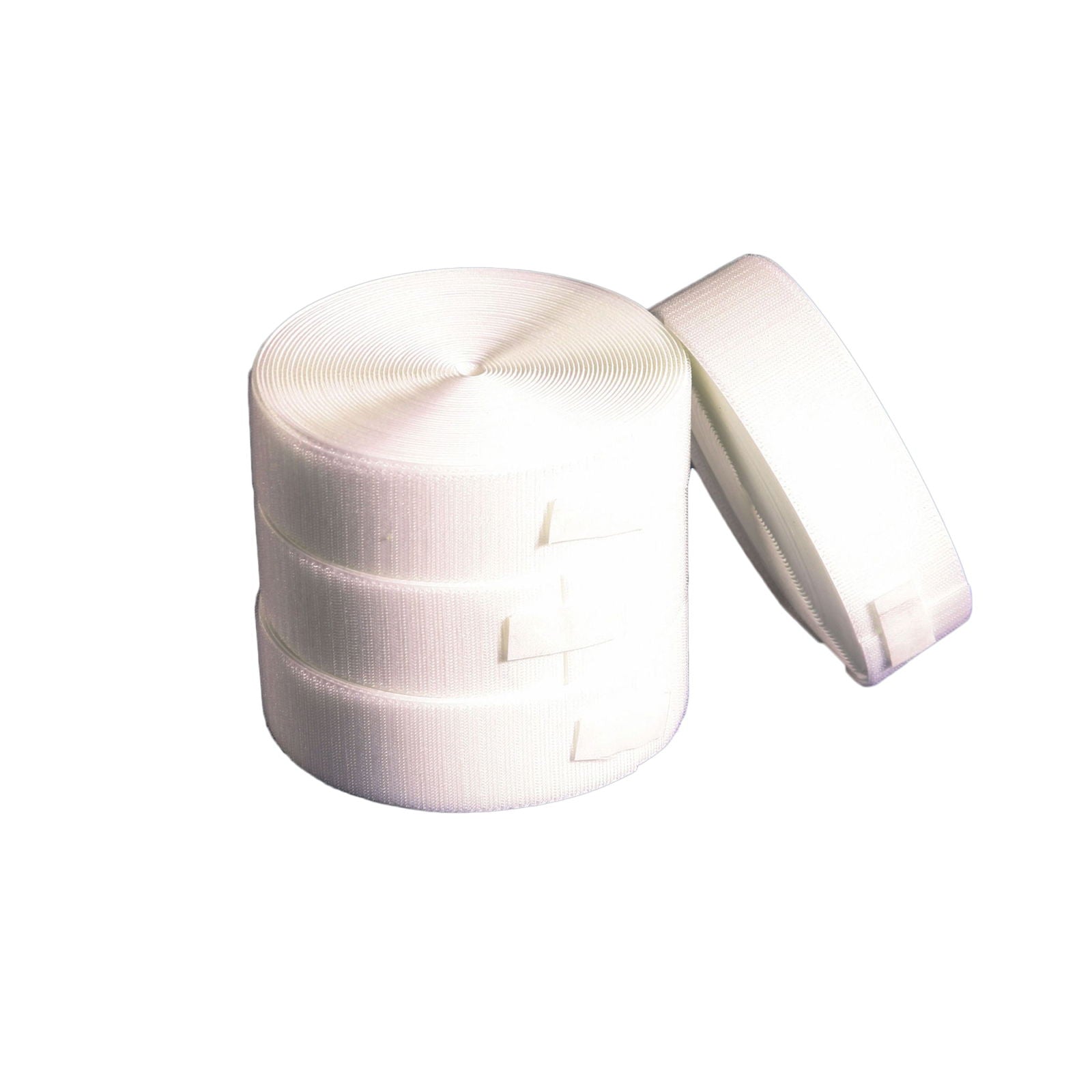 2" White Velcro Boundary - Resilite Mats