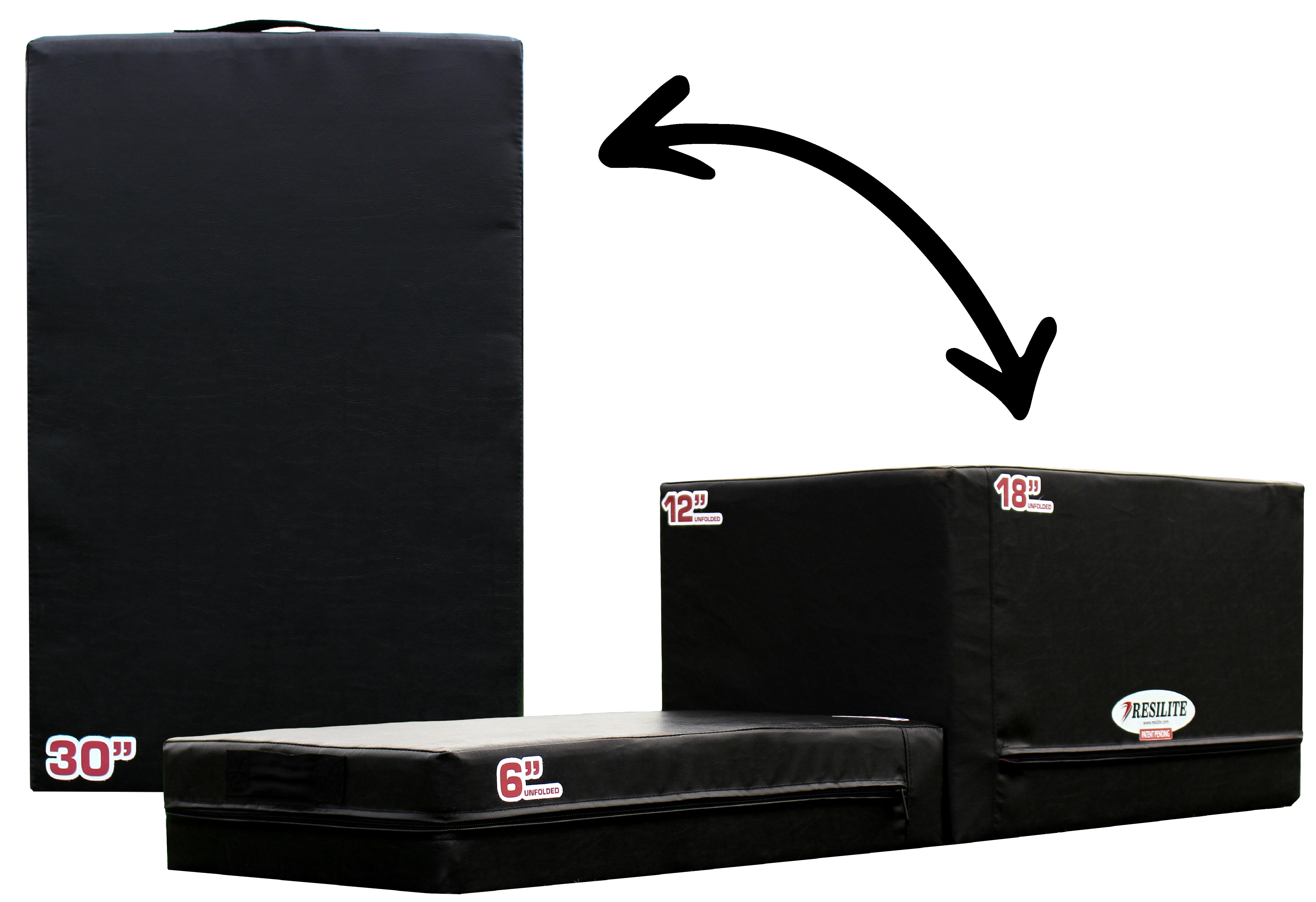 Foam Plyo Boxes Six Heights in One Foam Plyometric Box