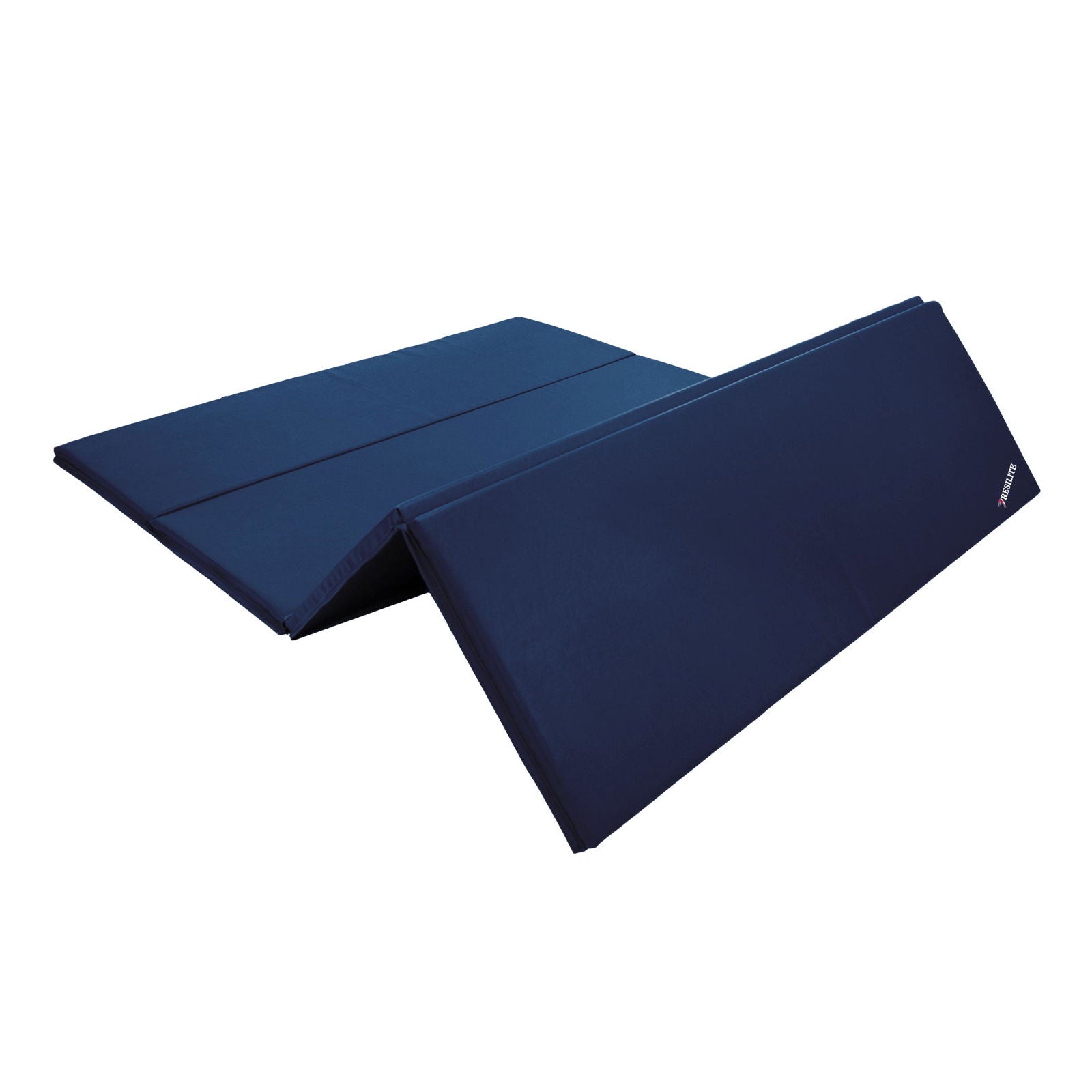 1 3/8" Senior Folding Mats, Folding Mats for Gymnastics, Navy Blue Folding Mats, Folding Floor Mats - Resilite Mats