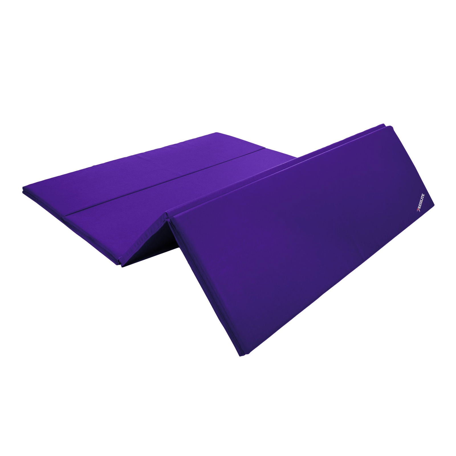 1 3/8" Senior Folding Mats, Folding Mats for Gymnastics, Purple Folding Mats, Folding Floor Mats - Resilite Mats